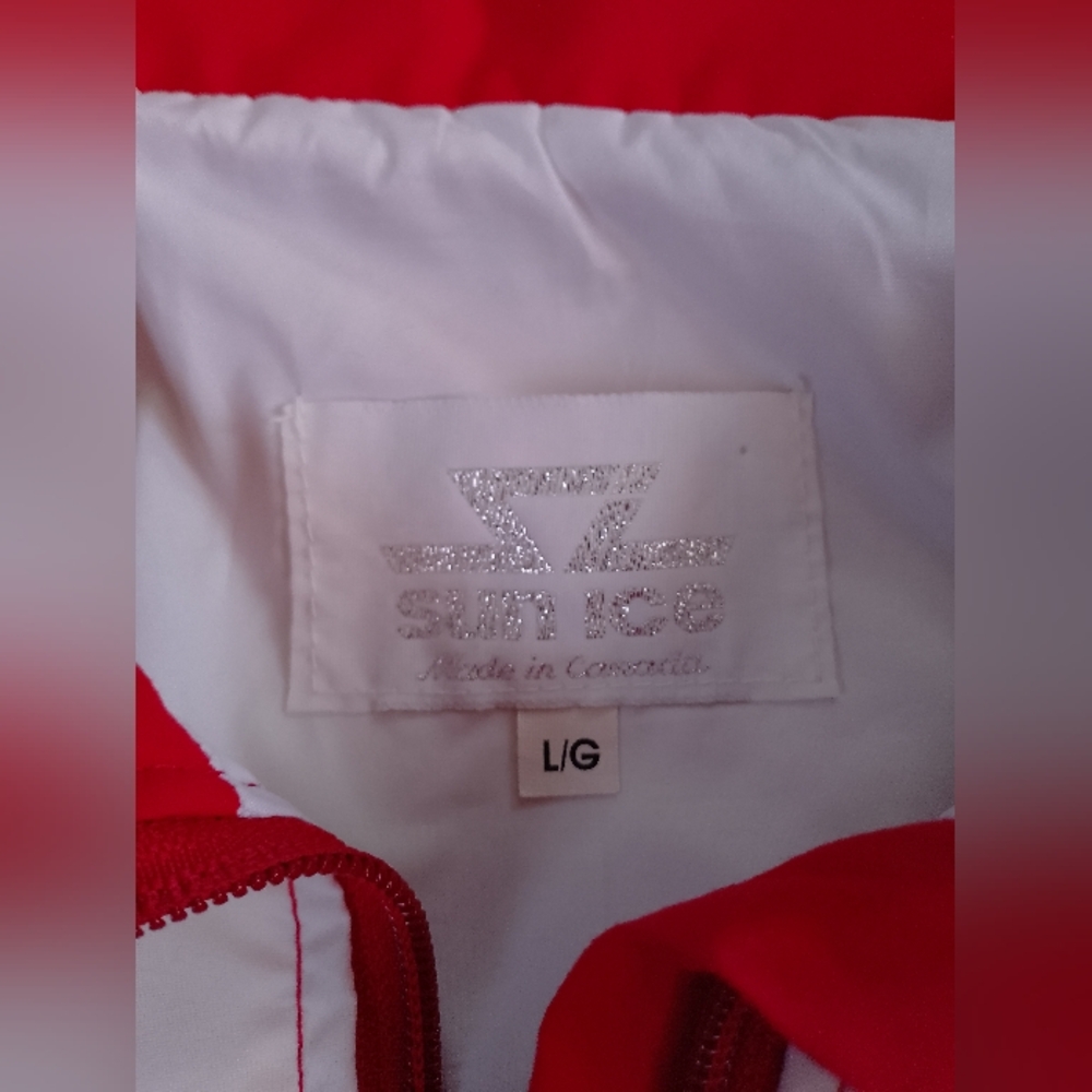 Vintage 1988 Olympics Games Calgary Torch Runner Track Suit - Picture 2 of 13